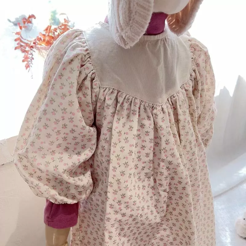 Studio M - Korean Children Fashion - #kidzfashiontrend - Luna Color  One-piece - 7