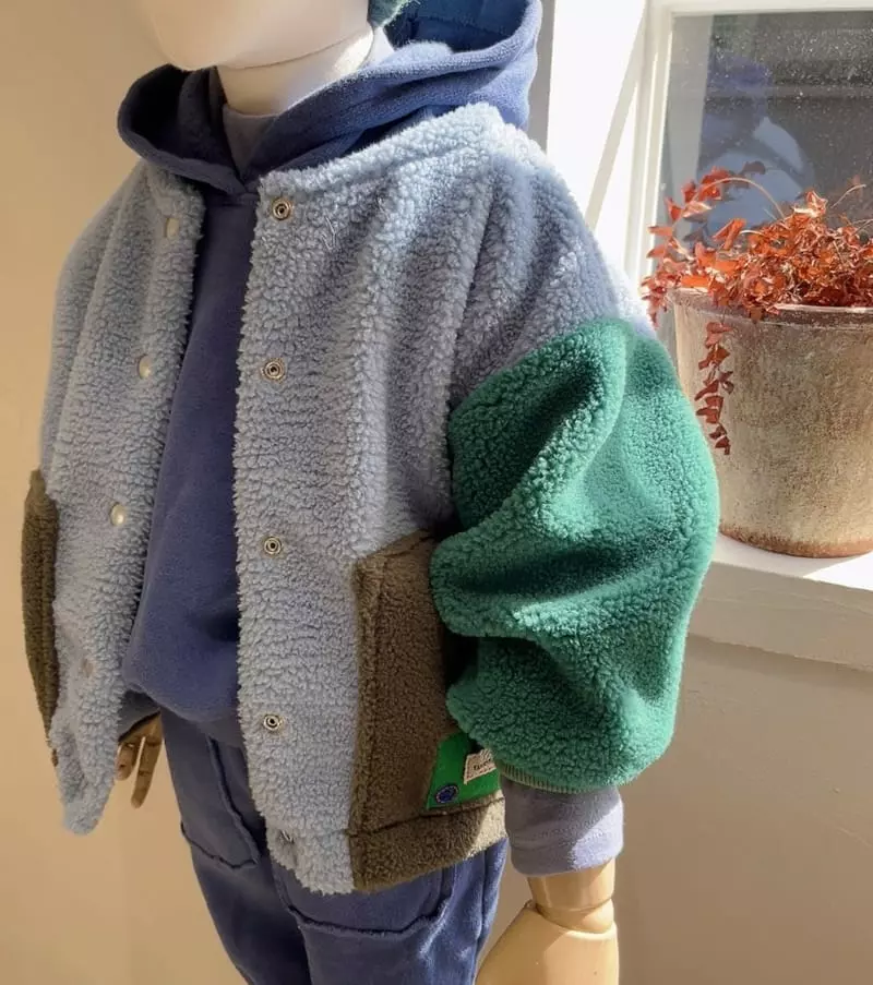 Studio M - Korean Children Fashion - #kidsstore - Tom Tom Color Jacket - 4