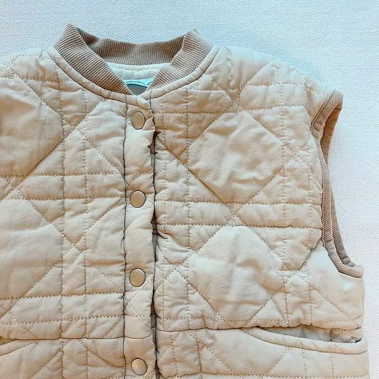 Studio M - Korean Children Fashion - #littlefashionista - Andy Quilting Vest - 8