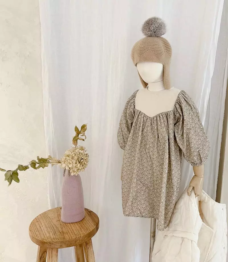 Studio M - Korean Children Fashion - #littlefashionista - Luna Color  One-piece - 9