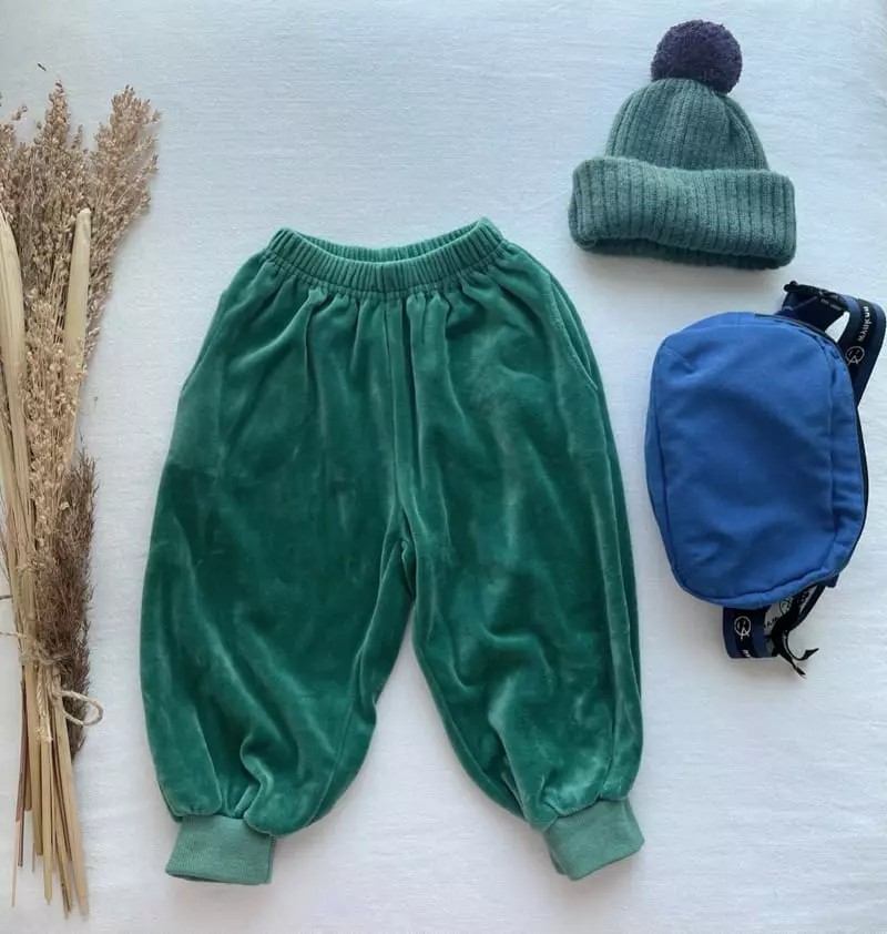Studio M - Korean Children Fashion - #littlefashionista - S Velvet Pants - 7