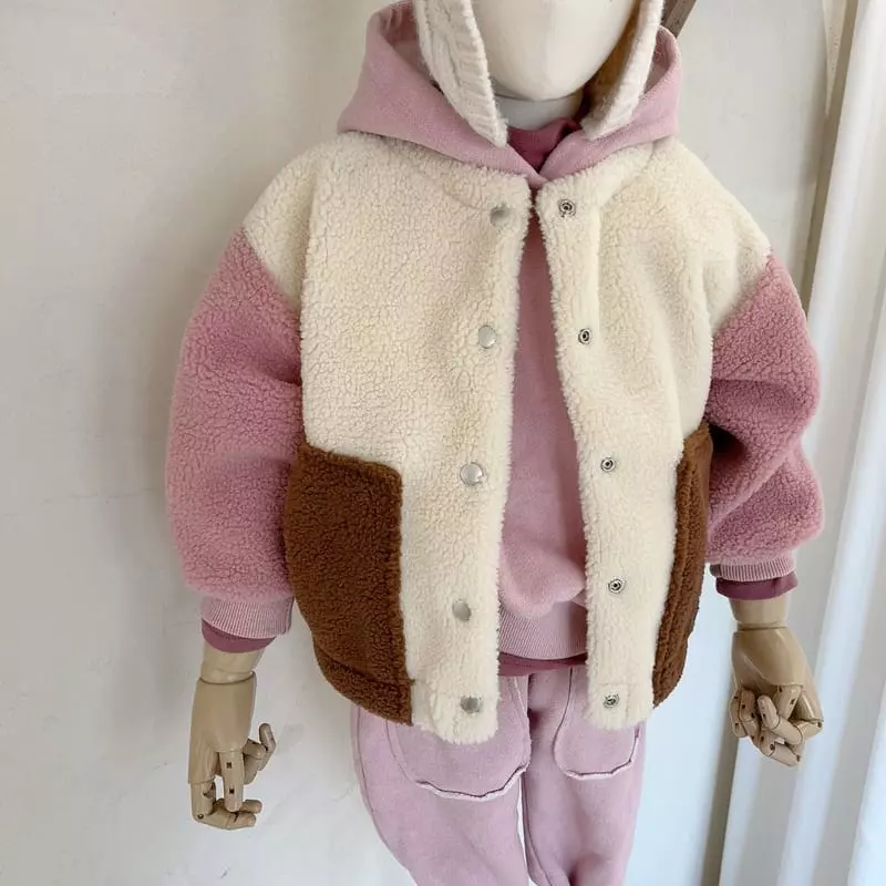 Studio M - Korean Children Fashion - #littlefashionista - Tom Tom Color Jacket - 6
