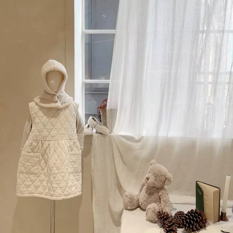 Studio M - Korean Children Fashion - #littlefashionista - Yarn Quilting One-piece
