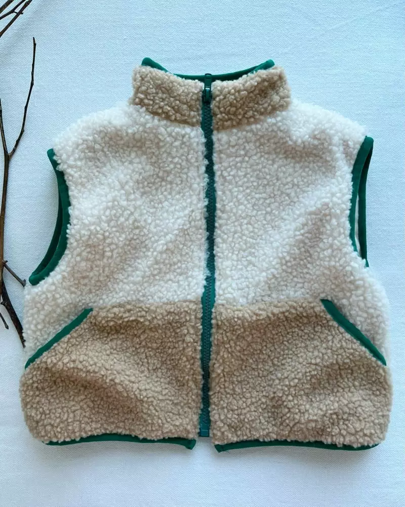 Studio M - Korean Children Fashion - #magicofchildhood - Pico Bookle Vest - 2