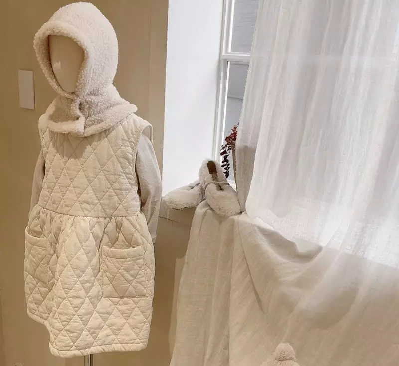 Studio M - Korean Children Fashion - #magicofchildhood - Yarn Quilting One-piece - 2