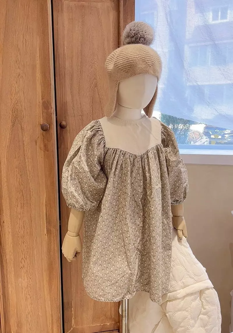 Studio M - Korean Children Fashion - #minifashionista - Luna Color  One-piece - 11