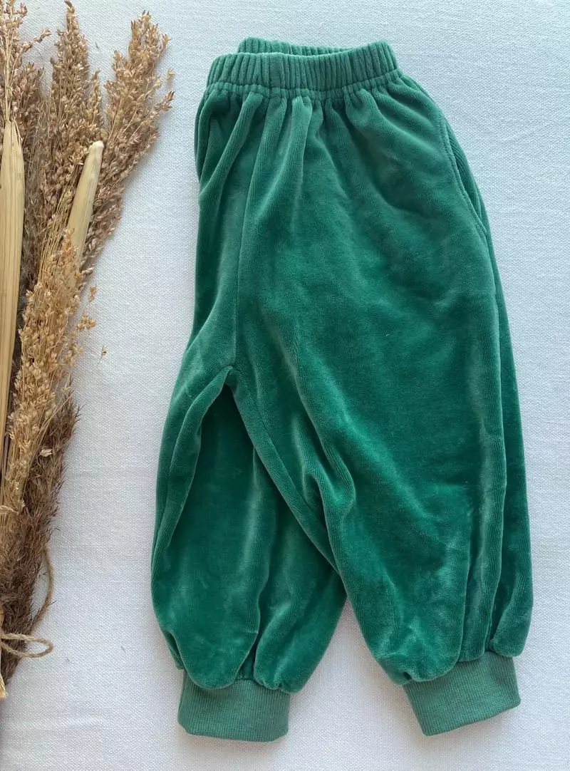 Studio M - Korean Children Fashion - #minifashionista - S Velvet Pants - 9