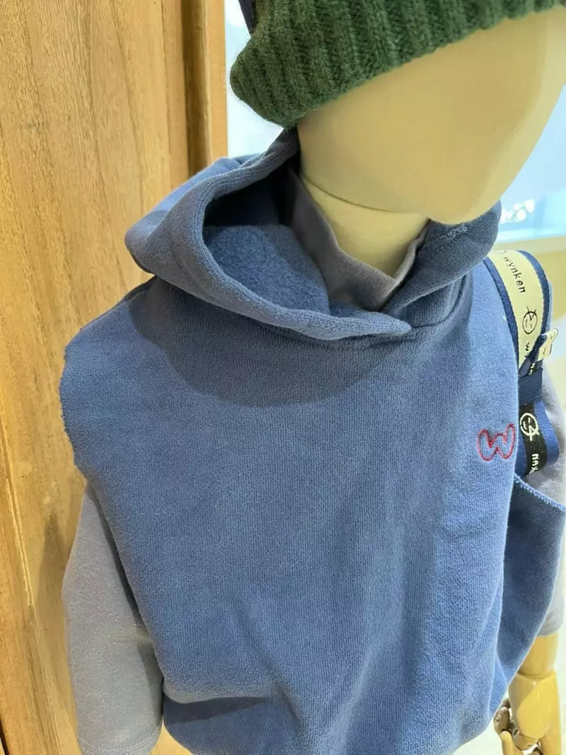 Studio M - Korean Children Fashion - #stylishchildhood - W Vest Hoody - 11