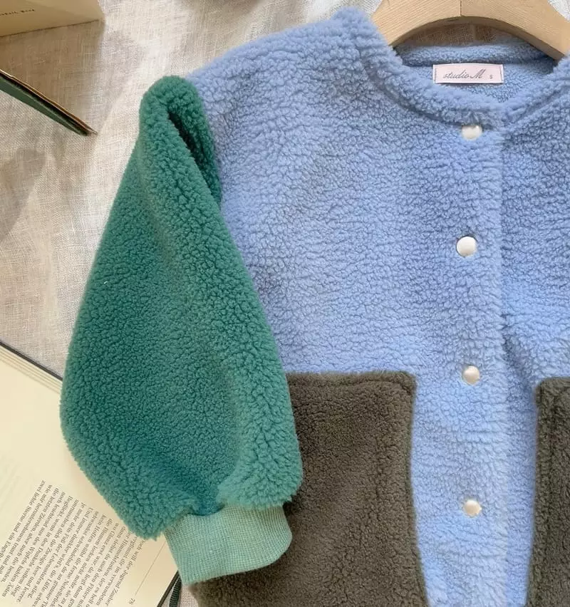 Studio M - Korean Children Fashion - #todddlerfashion - Tom Tom Color Jacket - 10