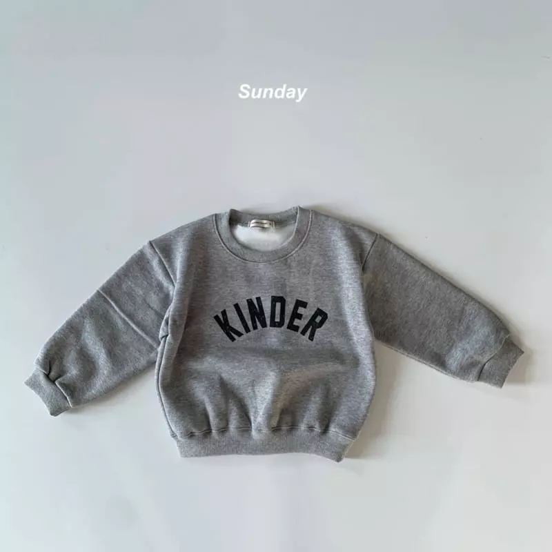 Sunday Closet - Korean Children Fashion - #Kfashion4kids - Kinder Sweatshirt