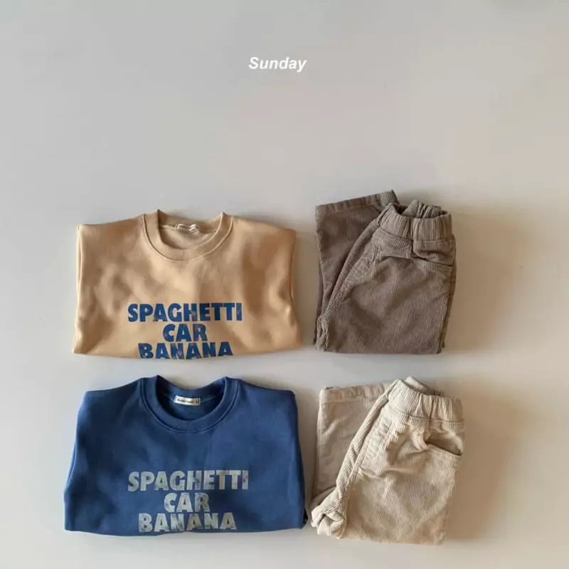 Sunday Closet - Korean Children Fashion - #childofig - Spaghetti Sweatshirt - 2