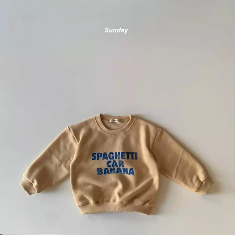 Sunday Closet - Korean Children Fashion - #childrensboutique - Spaghetti Sweatshirt - 3