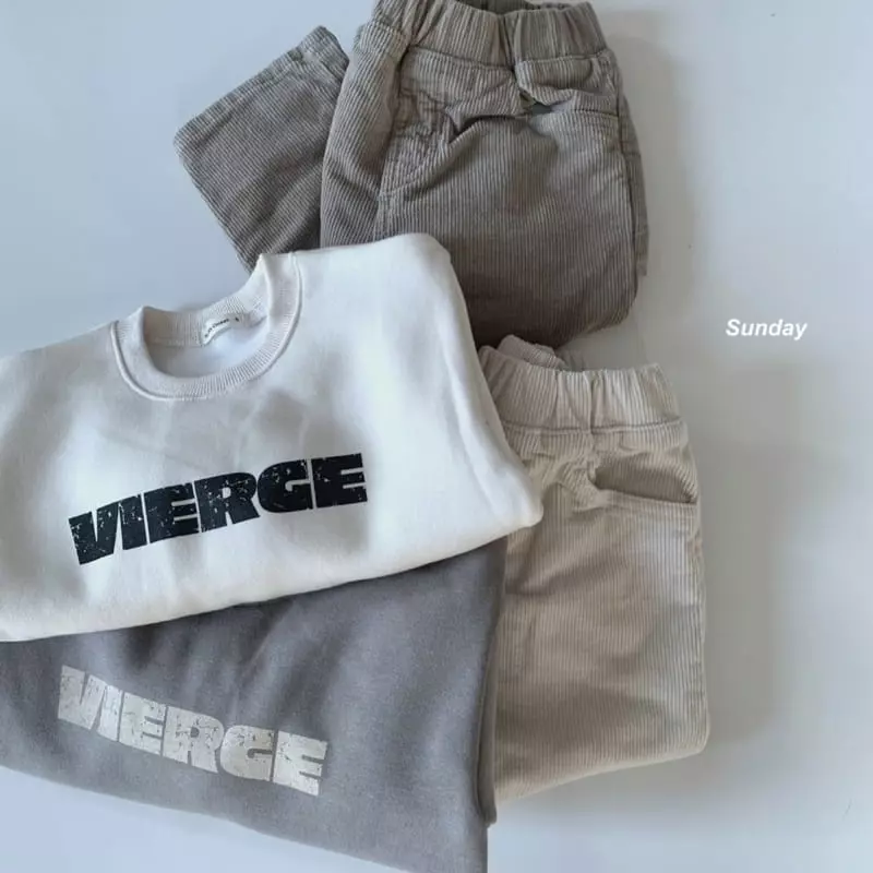 Sunday Closet - Korean Children Fashion - #discoveringself - Bear Ji Sweatshirt - 4