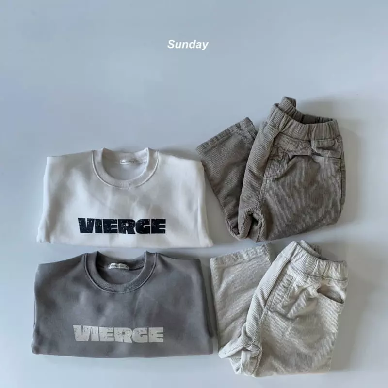 Sunday Closet - Korean Children Fashion - #kidsshorts - Bear Ji Sweatshirt - 5