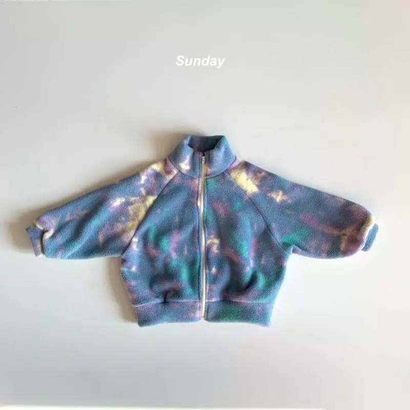 Sunday Closet - Korean Children Fashion - #littlefashionista - Crayon Fleece Jacket