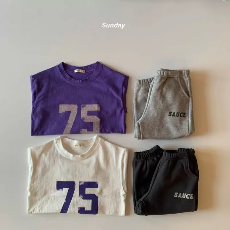 Sunday Closet - Korean Children Fashion - #littlefashionista - 75 Peach Tee - 4