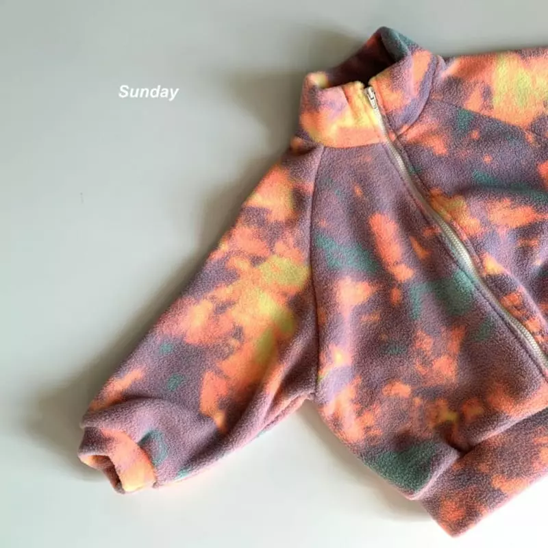 Sunday Closet - Korean Children Fashion - #minifashionista - Crayon Fleece Jacket - 3