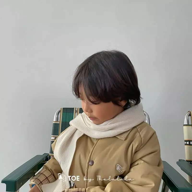 TOE - Korean Children Fashion - #kidzfashiontrend - Warm Light Coat - 4