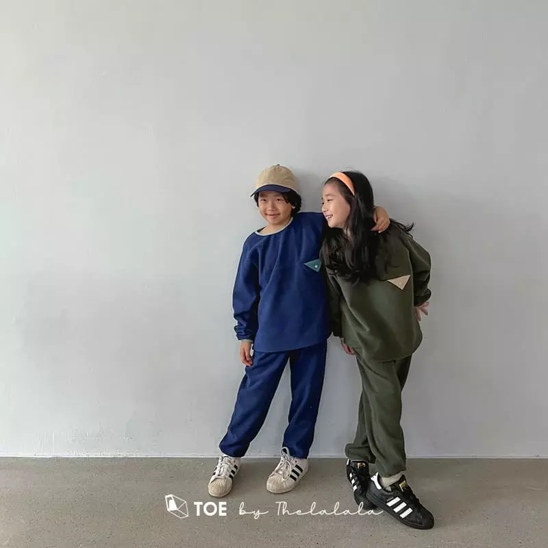 TOE - Korean Children Fashion - #Kfashion4kids - I Am Fleece Sweatshirt - 3