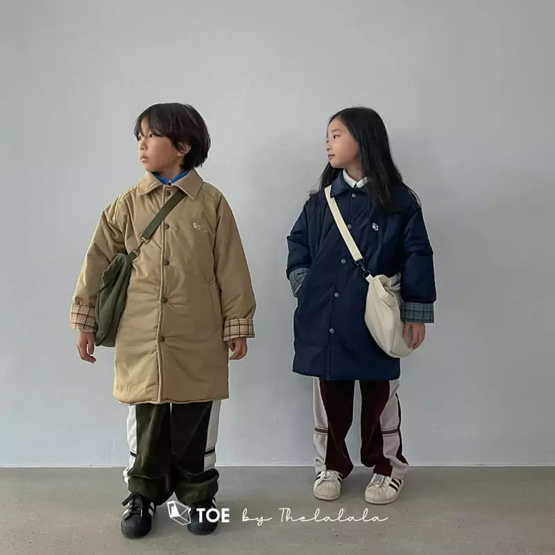 TOE - Korean Children Fashion - #childofig - Warm Light Coat - 10
