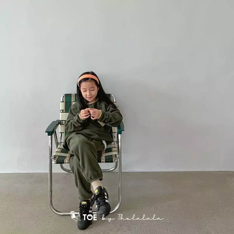 TOE - Korean Children Fashion - #childofig - I Am Fleece Pants - 7