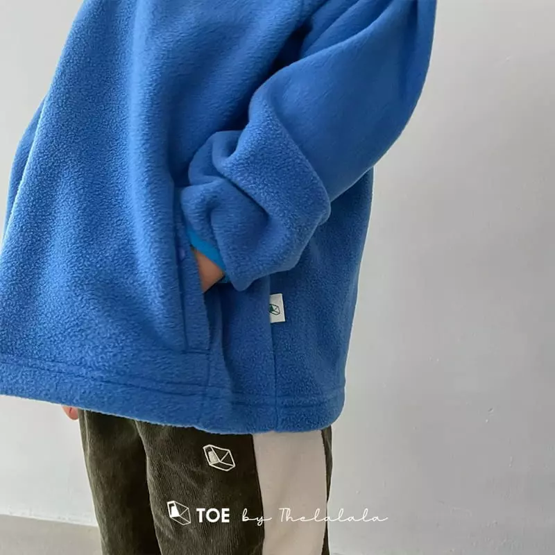 TOE - Korean Children Fashion - #designkidswear - I Am Fleece Collar Tee - 9