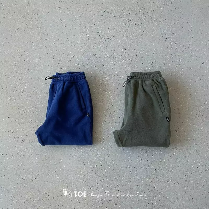 TOE - Korean Children Fashion - #kidzfashiontrend - I Am Fleece Pants