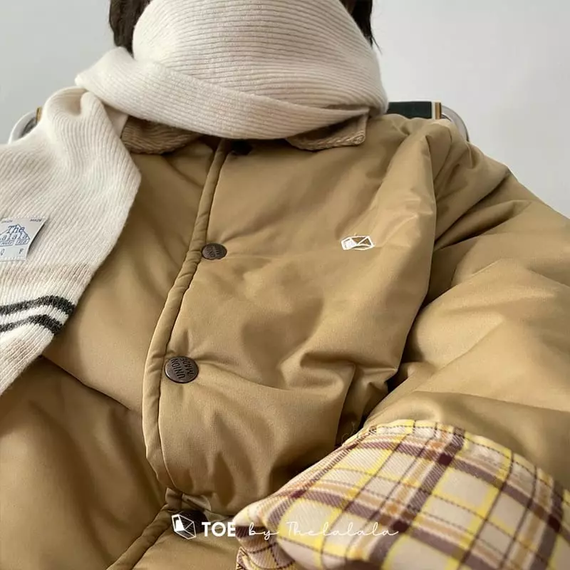 TOE - Korean Children Fashion - #littlefashionista - Warm Light Coat - 5