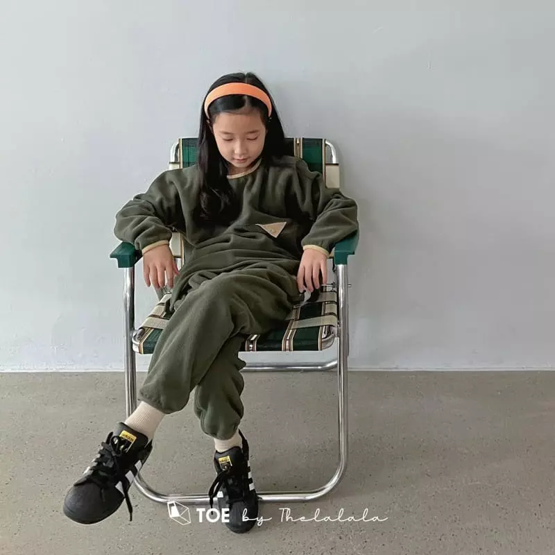 TOE - Korean Children Fashion - #Kfashion4kids - I Am Fleece Sweatshirt - 4