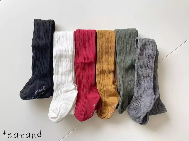 Teamand - Korean Children Fashion - #designkidswear - Twist Tights - 7