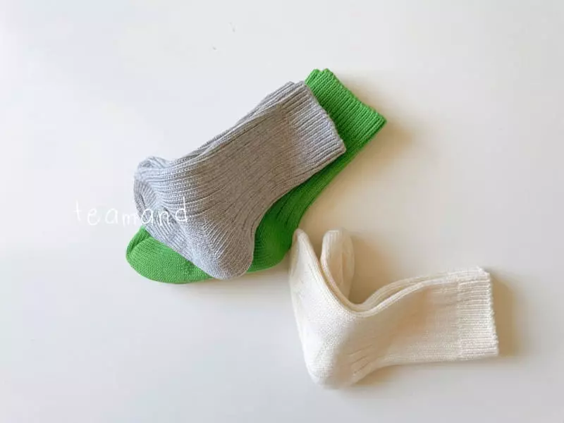 Teamand - Korean Children Fashion - #minifashionista - Emil Socks Set