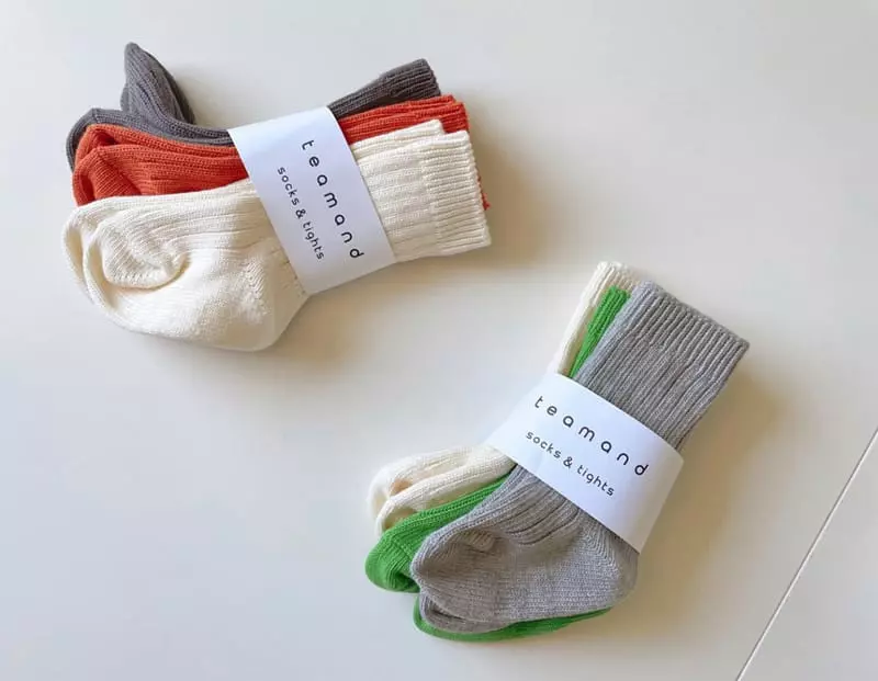 Teamand - Korean Children Fashion - #prettylittlegirls - Paul Socks sET - 3