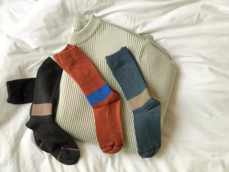 Teamand - Korean Children Fashion - #todddlerfashion - Color Block Set with Mom - 7