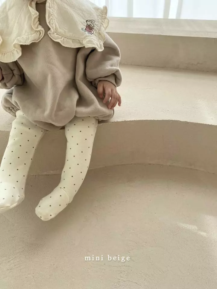 The Beige - Korean Baby Fashion - #babyboutique - Mini Foot Leggings - 12