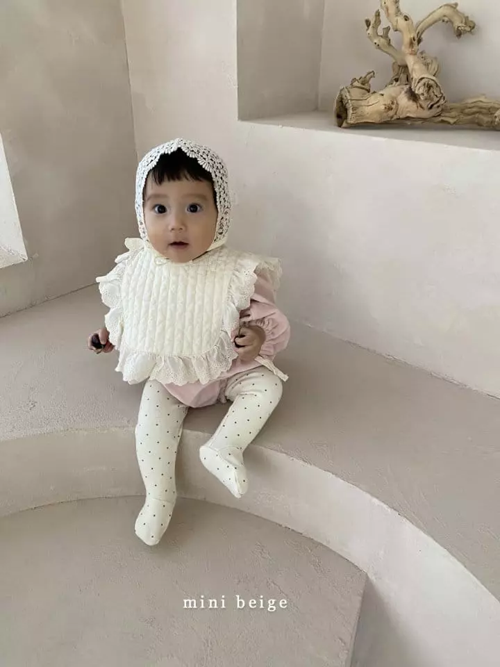 The Beige - Korean Baby Fashion - #babyboutiqueclothing - Mini Quilting Cape - 3