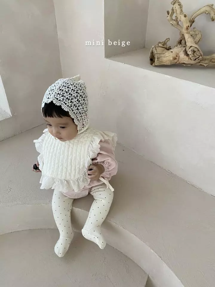 The Beige - Korean Baby Fashion - #babyboutiqueclothing - Mini Quilting Cape - 4