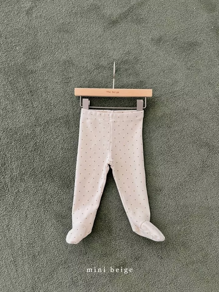The Beige - Korean Baby Fashion - #babyfever - Mini Foot Leggings