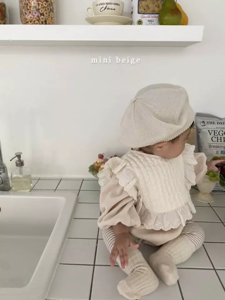 The Beige - Korean Baby Fashion - #babylifestyle - Mini Quilting Cape - 8