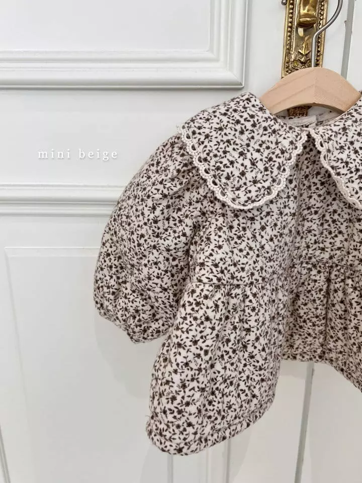 The Beige - Korean Baby Fashion - #babygirlfashion - Mini Bonding Collar Blouse - 4
