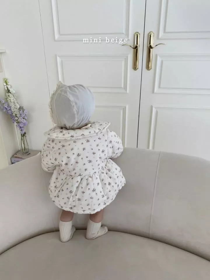 The Beige - Korean Baby Fashion - #babyoninstagram - Mini Day Collar Bonding Jacket - 6