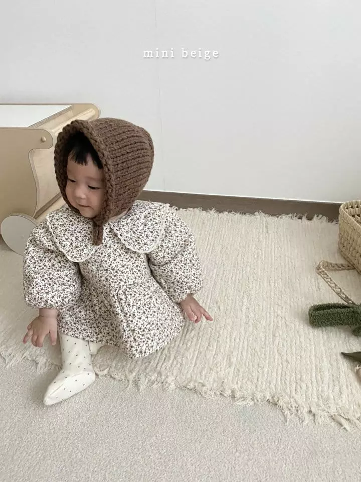 The Beige - Korean Baby Fashion - #babyoninstagram - Mini Bonding Collar Blouse - 5