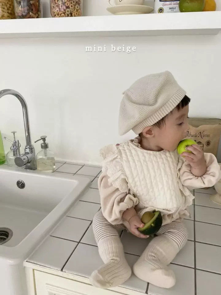 The Beige - Korean Baby Fashion - #babyootd - Mini Quilting Cape - 10