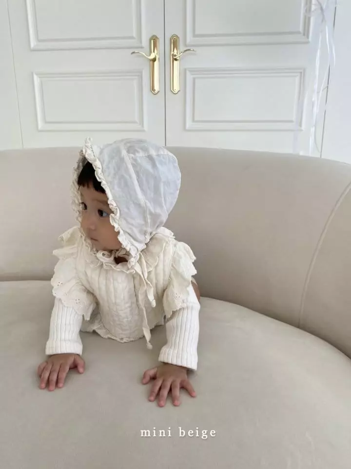 The Beige - Korean Baby Fashion - #babyoutfit - Mini Quilting Cape - 12