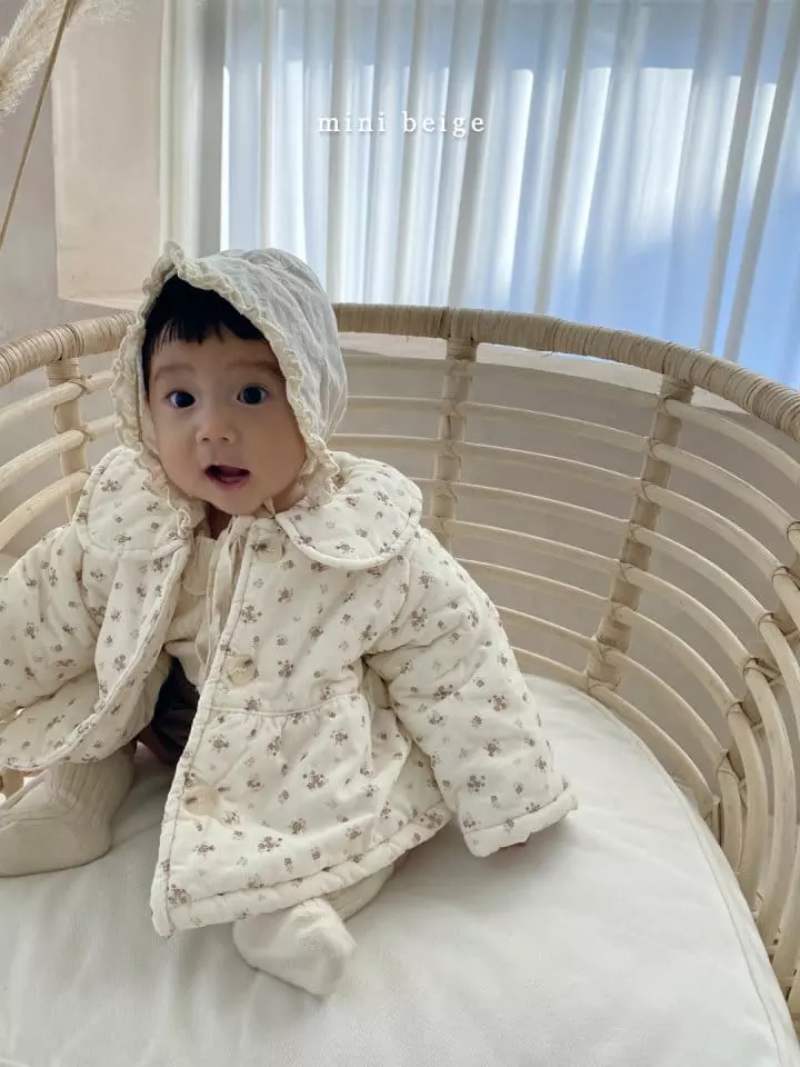 The Beige - Korean Baby Fashion - #onlinebabyboutique - Mini Day Collar Bonding Jacket - 11