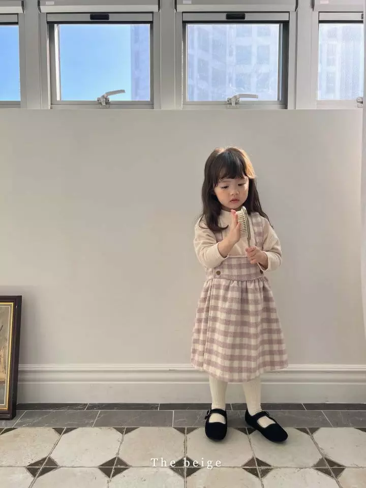 The Beige - Korean Children Fashion - #Kfashion4kids - Wrap Dungrees Skirt - 12