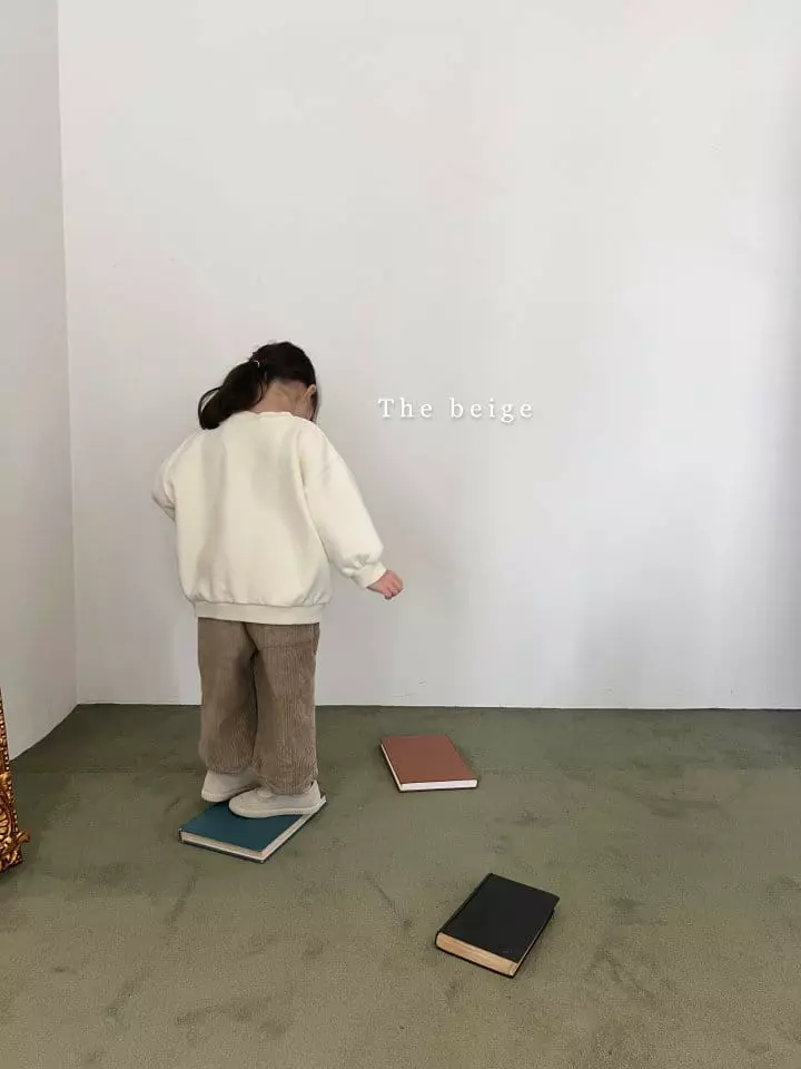 The Beige - Korean Children Fashion - #childofig - Big Rib Pants - 5