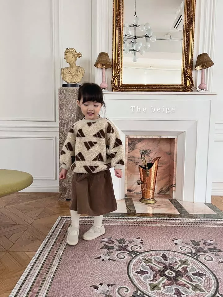 The Beige - Korean Children Fashion - #childofig - Fluffy Sweatshirt - 12