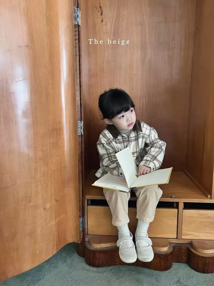 The Beige - Korean Children Fashion - #childofig - Check Label Shirt - 12