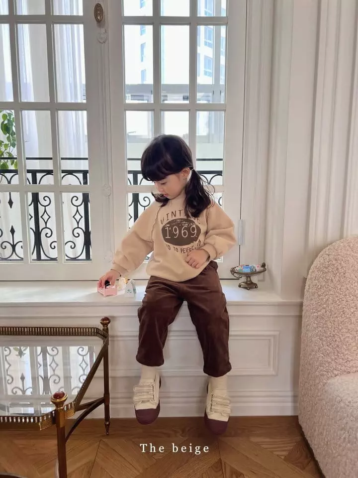 The Beige - Korean Children Fashion - #childofig - Vintage Sweatshirt - 10