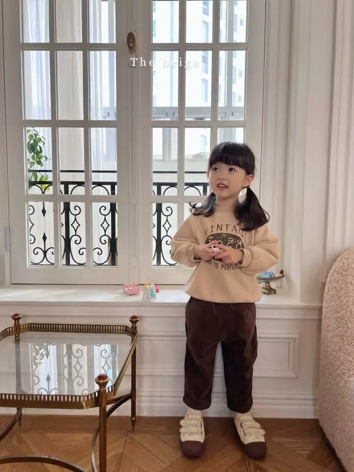 The Beige - Korean Children Fashion - #childofig - Vintage Sweatshirt - 11